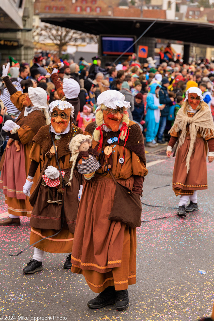 Güdis-MO; Luzerner Fasnacht 2024