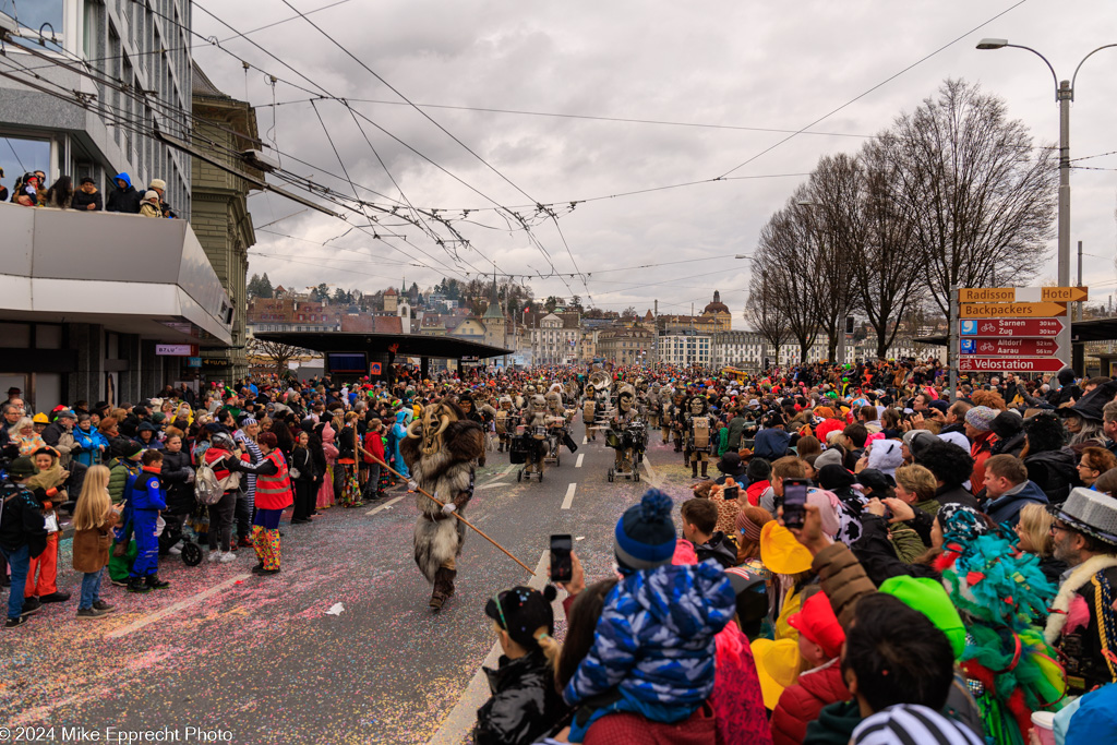 Güdis-MO; Luzerner Fasnacht 2024