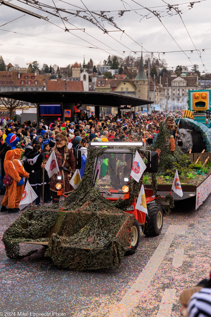 Güdis-MO; Luzerner Fasnacht 2024