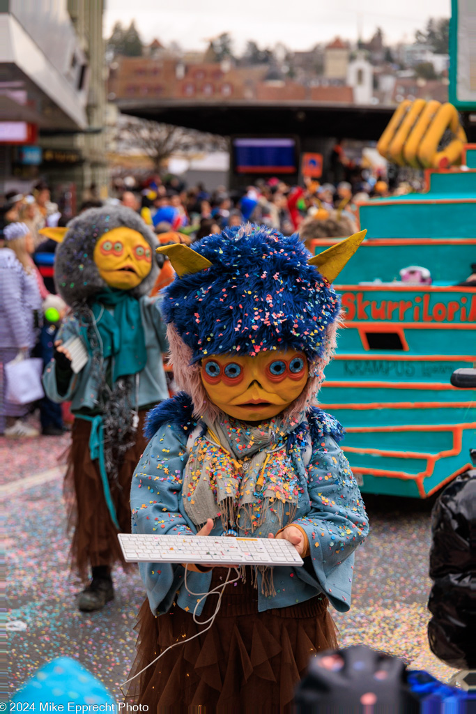 Güdis-MO; Luzerner Fasnacht 2024