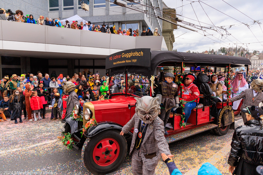 Güdis-MO; Luzerner Fasnacht 2024