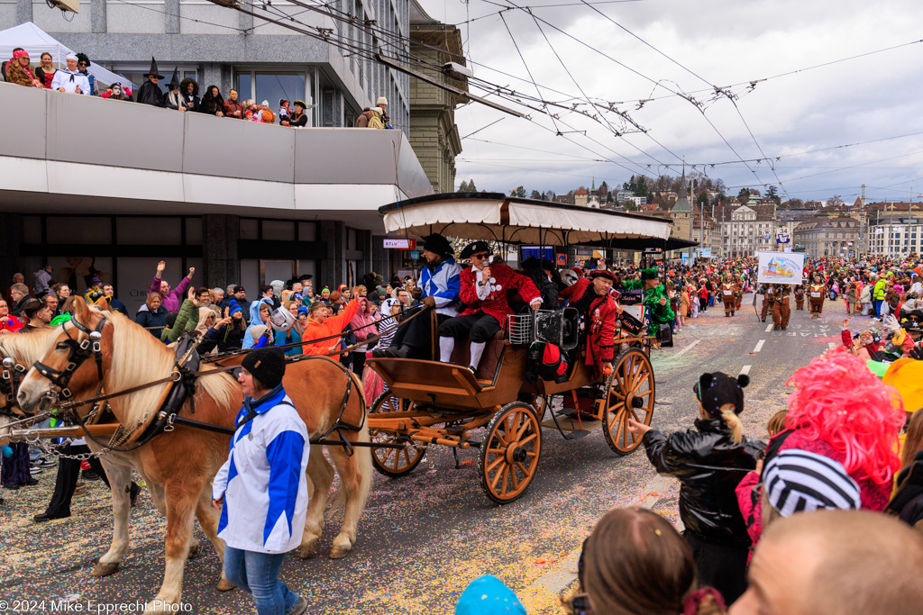 Güdis-MO; Luzerner Fasnacht 2024