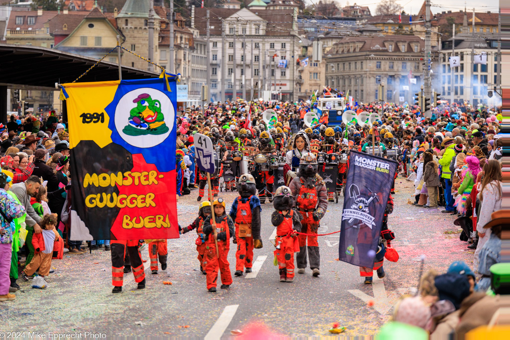 Güdis-MO; Luzerner Fasnacht 2024