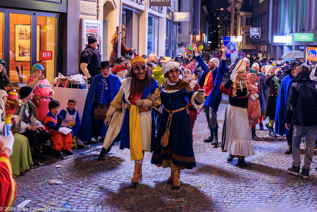 Güdis-DI; Luzerner Fasnacht 2024; Monstercorso