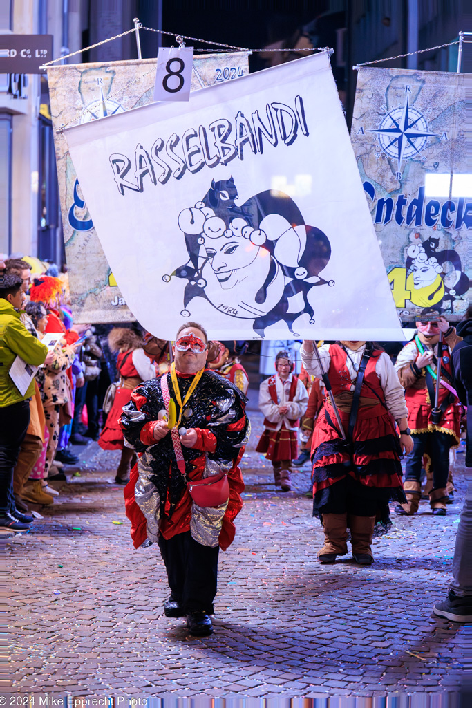 Güdis-DI; Luzerner Fasnacht 2024; Monstercorso