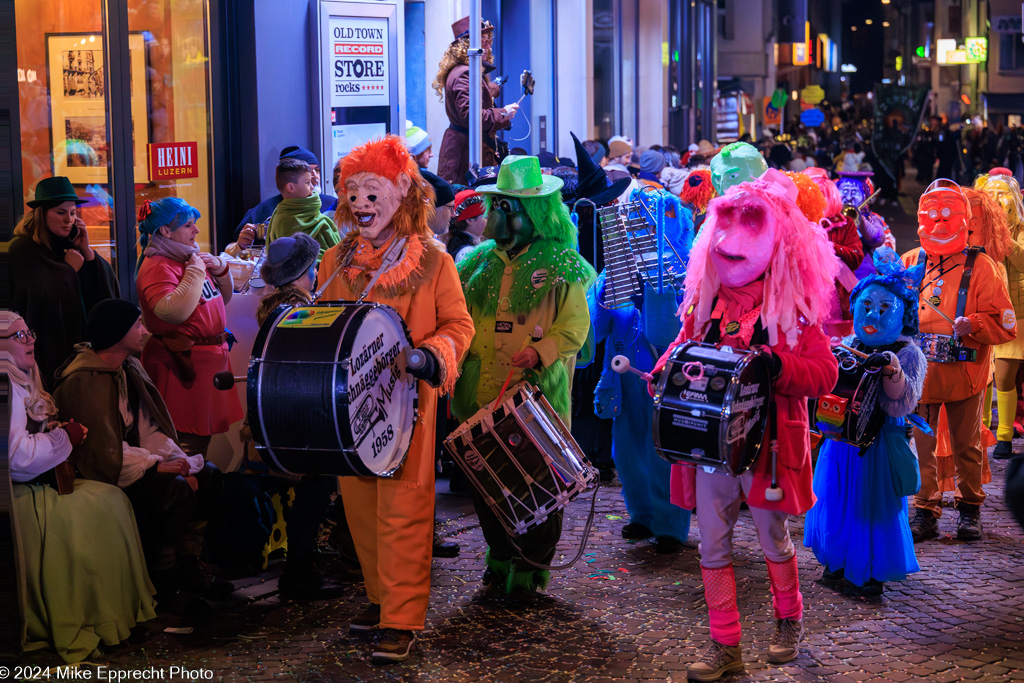 Güdis-DI; Luzerner Fasnacht 2024; Monstercorso