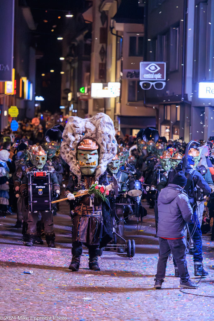 Güdis-DI; Luzerner Fasnacht 2024; Monstercorso