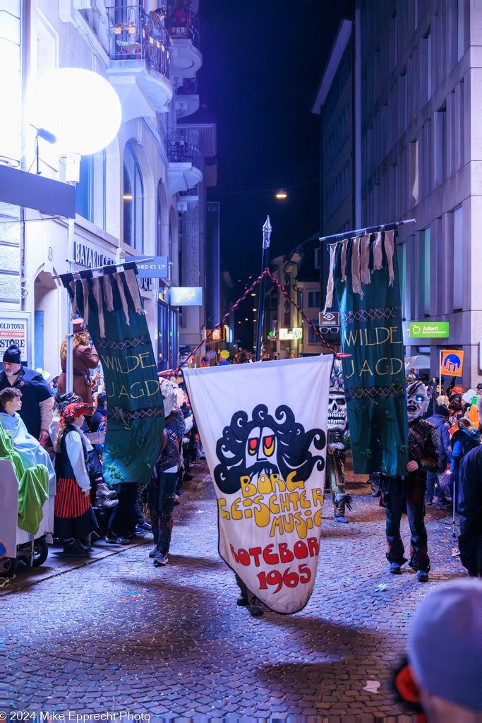 Güdis-DI; Luzerner Fasnacht 2024; Monstercorso