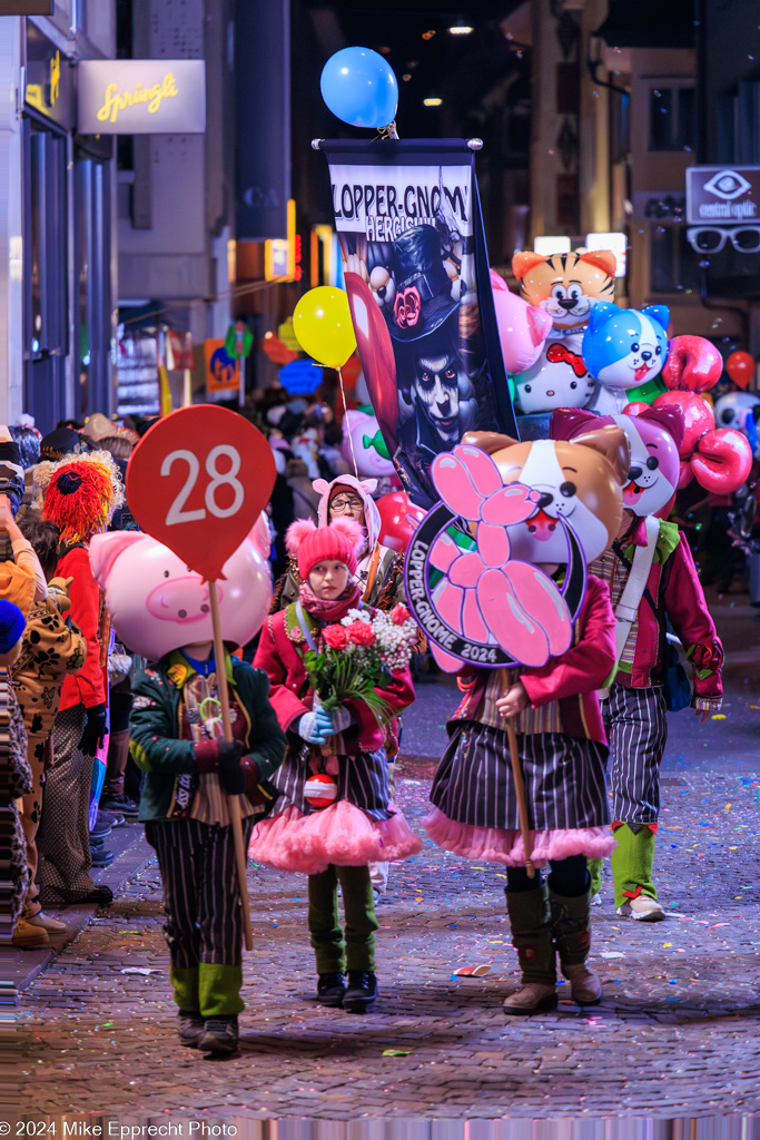 Güdis-DI; Luzerner Fasnacht 2024; Monstercorso