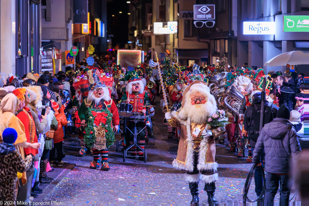 Güdis-DI; Luzerner Fasnacht 2024; Monstercorso