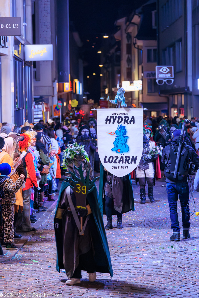 Güdis-DI; Luzerner Fasnacht 2024; Monstercorso