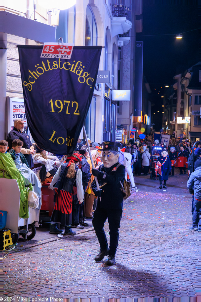 Güdis-DI; Luzerner Fasnacht 2024; Monstercorso