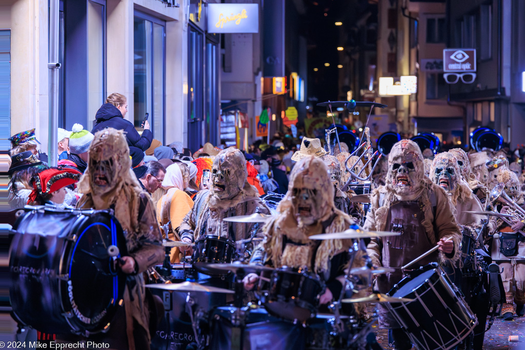 Güdis-DI; Luzerner Fasnacht 2024; Monstercorso