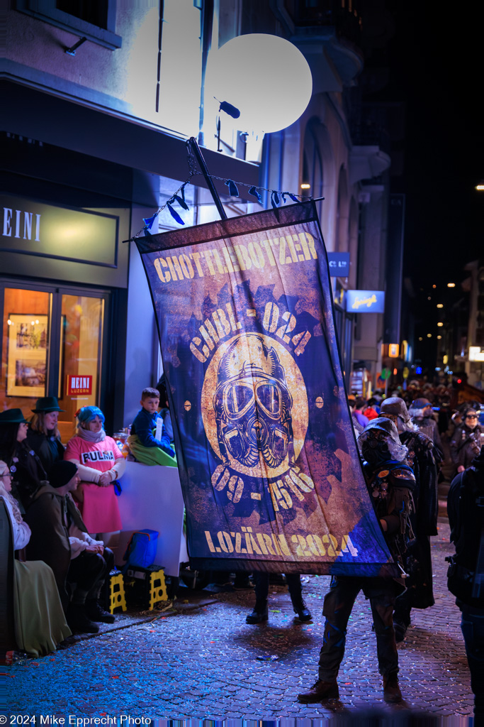 Güdis-DI; Luzerner Fasnacht 2024; Monstercorso