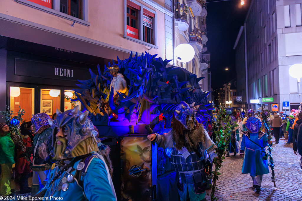 Güdis-DI; Luzerner Fasnacht 2024; Monstercorso