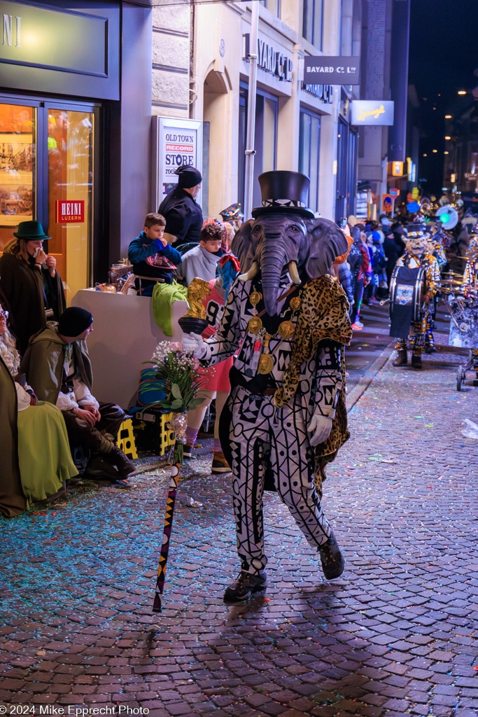 Güdis-DI; Luzerner Fasnacht 2024; Monstercorso