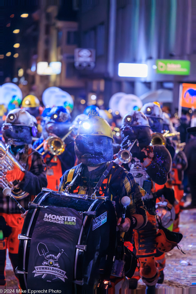 Güdis-DI; Luzerner Fasnacht 2024; Monstercorso