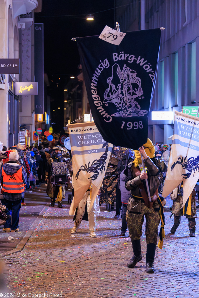 Güdis-DI; Luzerner Fasnacht 2024; Monstercorso